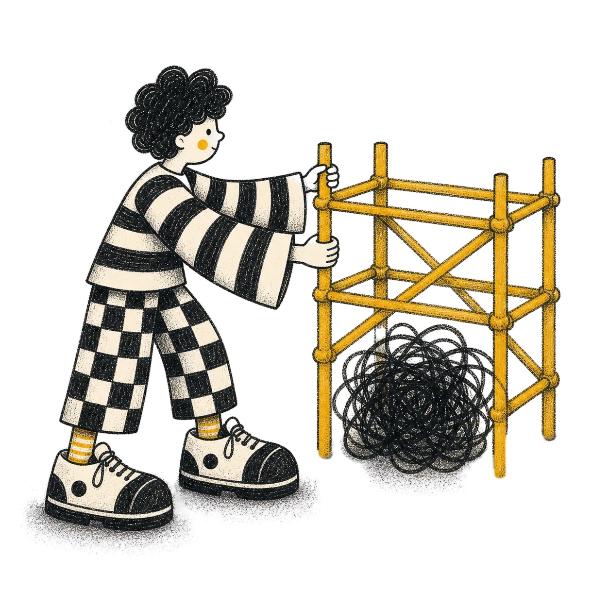 Editorial illustration for Using GenAI to Support ADHD Task Management